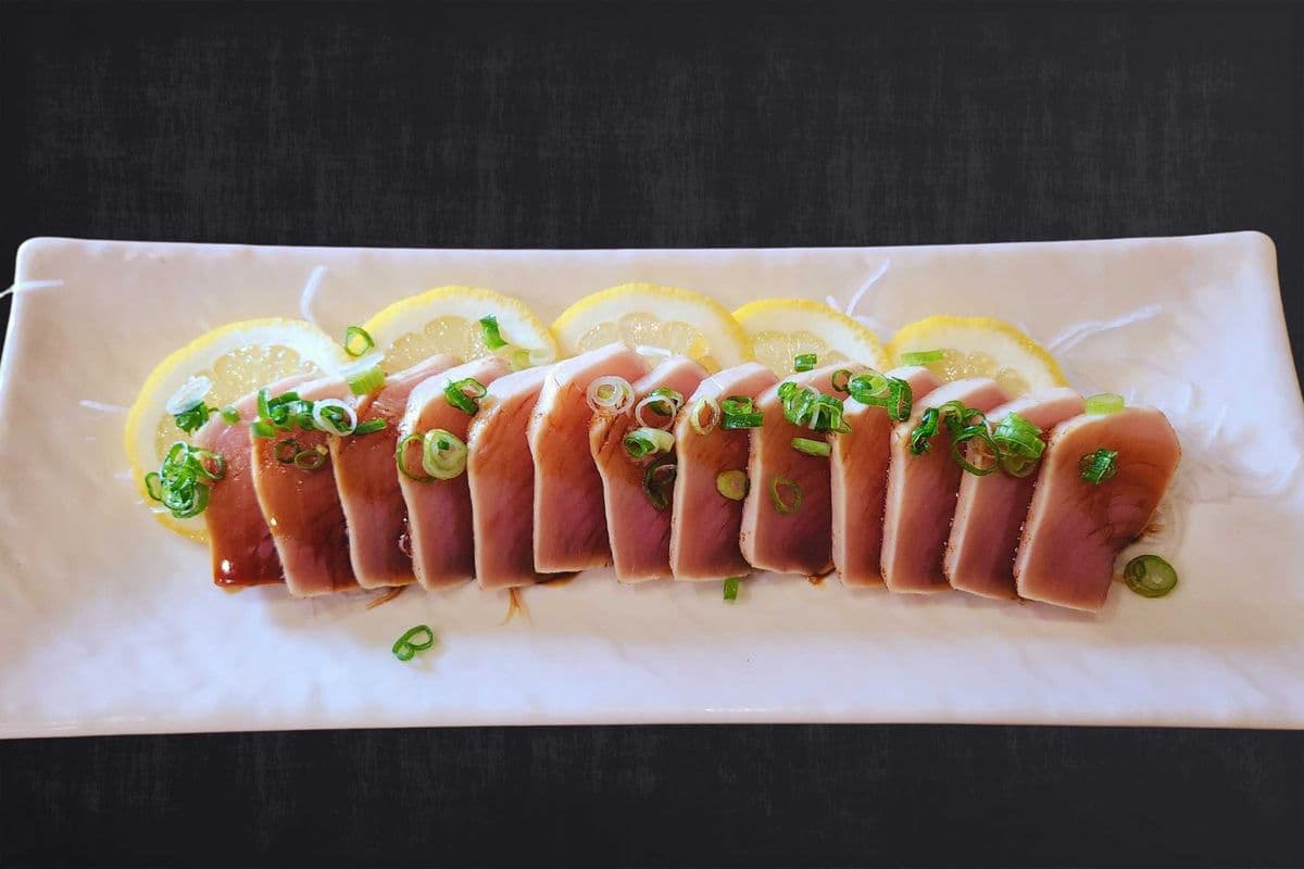 Tuna Tataki Sashimi