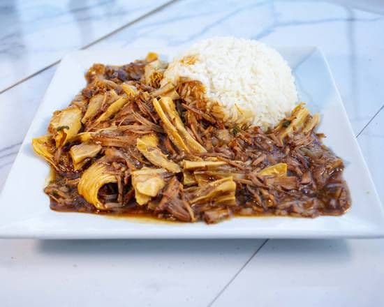 飘香腐竹卤肉饭 Pork and Stewed Beancurd Rice Bowl