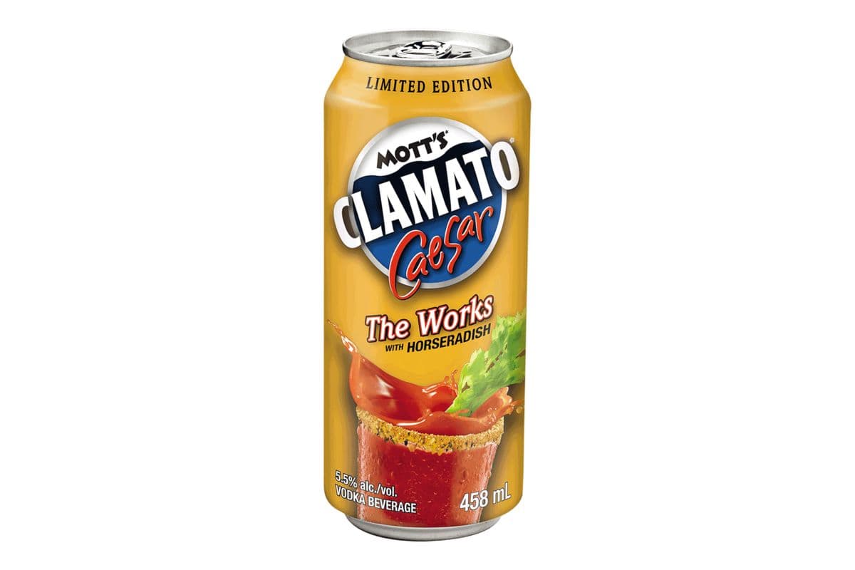 Mott's Clamato The Works (458 ml Can)