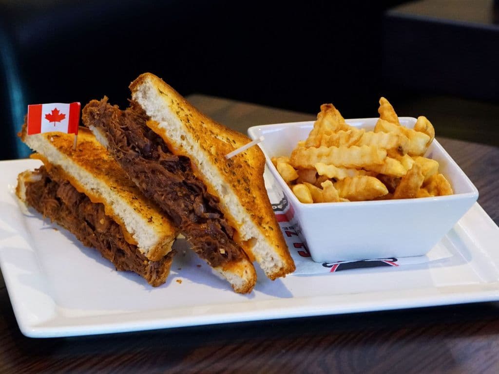 Brisket Grilled Cheese Sandwich