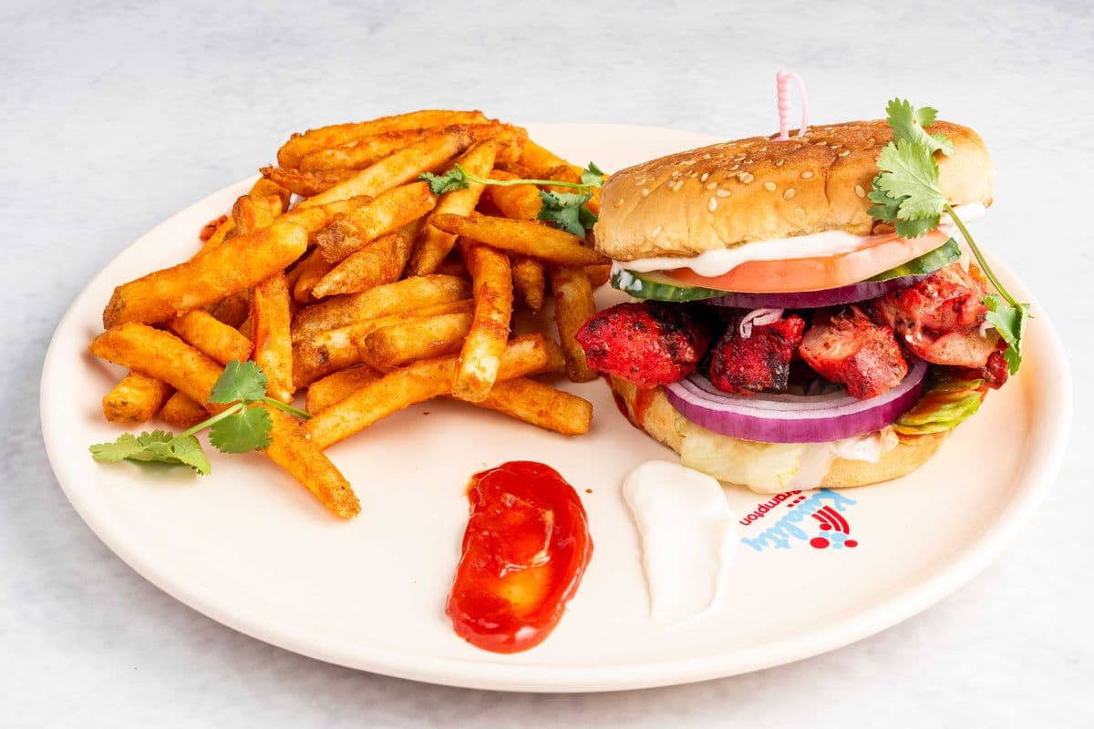Tandoori Chicken Burger