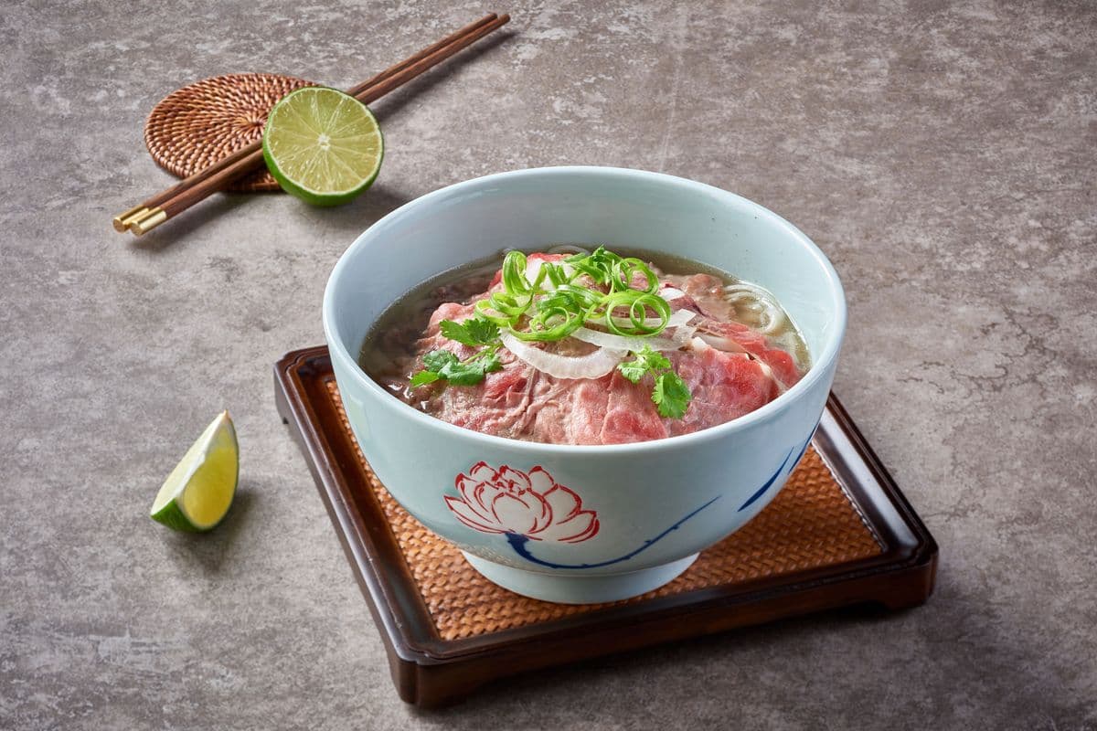 P2. Steak & Brisket Beef Noodle Soup (gf)