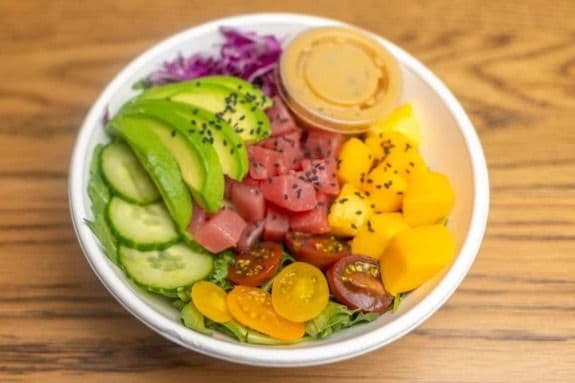 Ahi Poke Tuna Salad (Gluten Free, Dairy Free)