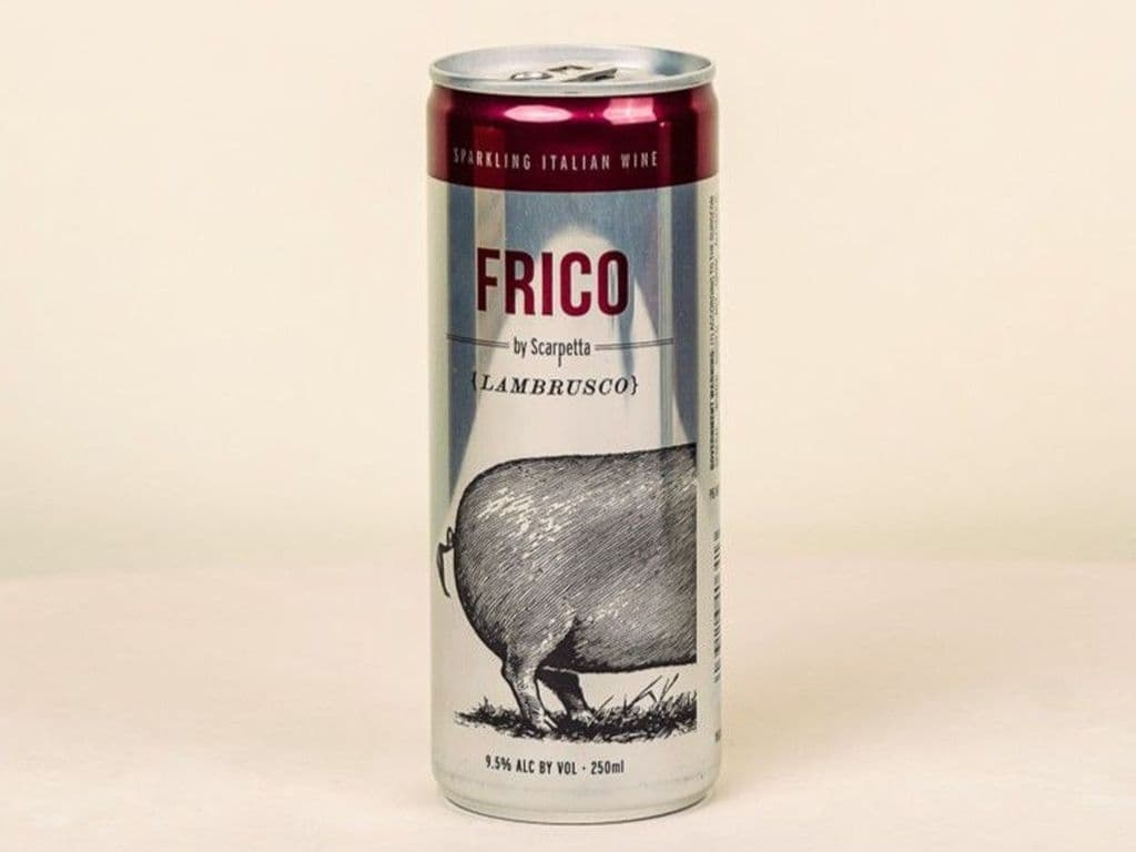 Frico, Lambrusco Can, Sparkling, 250ml (9.5% A.B.V.)