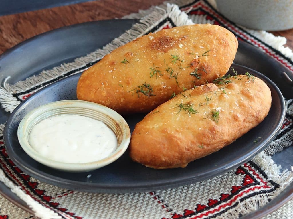 Fried Stuffed Buns
