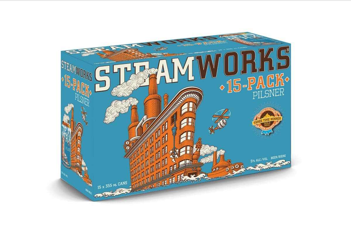 Steamworks Pilsner Exclusive (15 x 355mL)