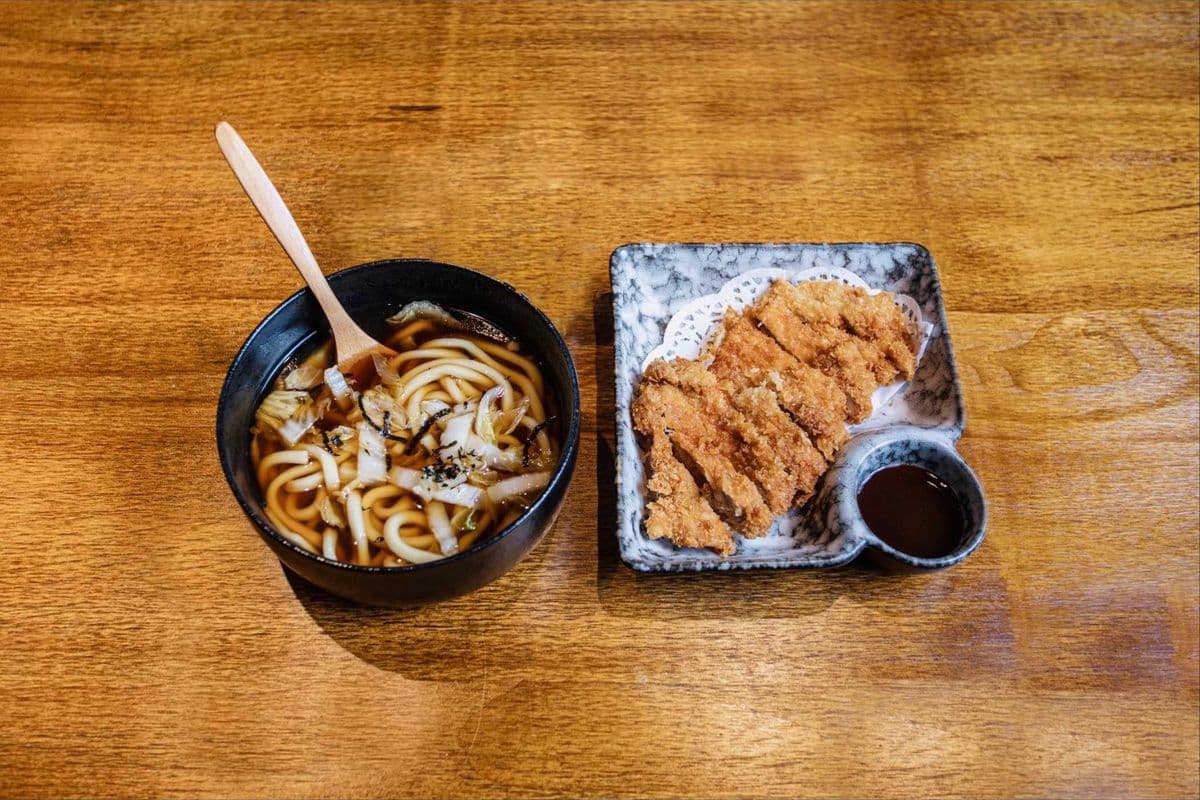 74. Chicken Katsu Udon