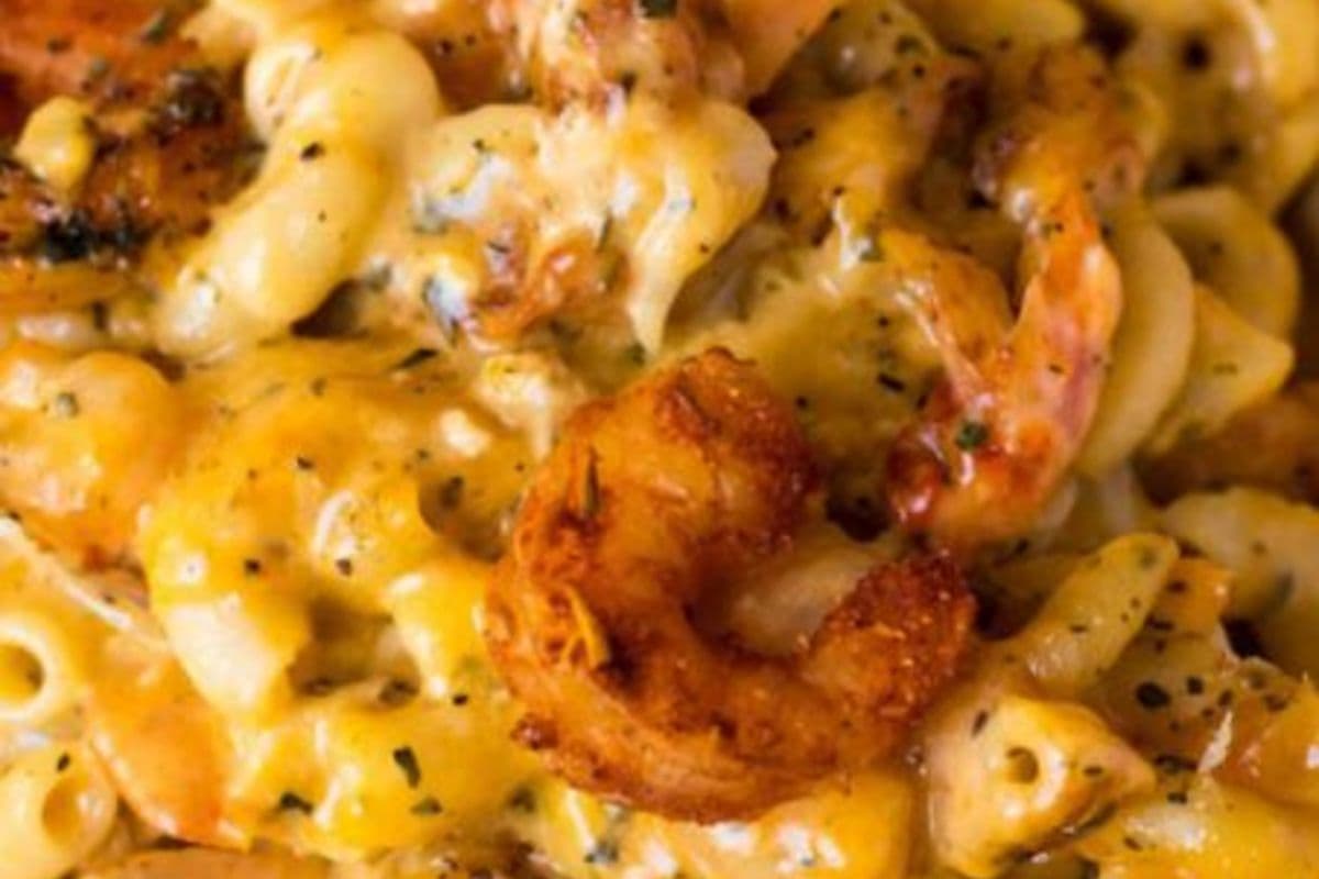 Bayside Cajun Shrimp Mac N' Cheese
