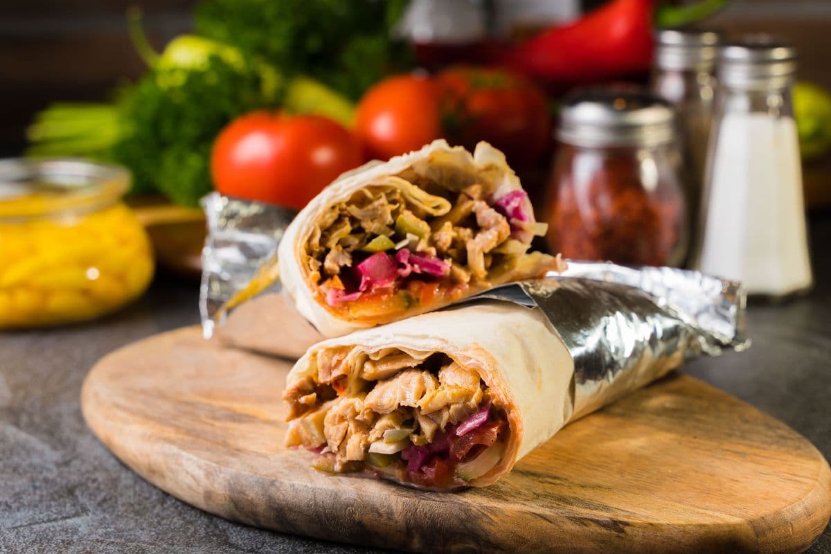 Chicken Shish Wrap