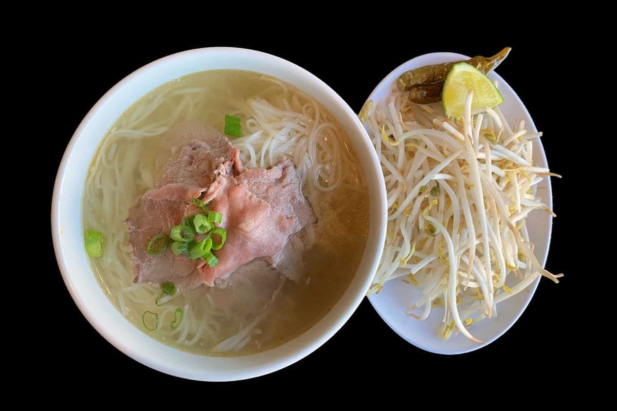 30. Noodle Soup with Rare Beef