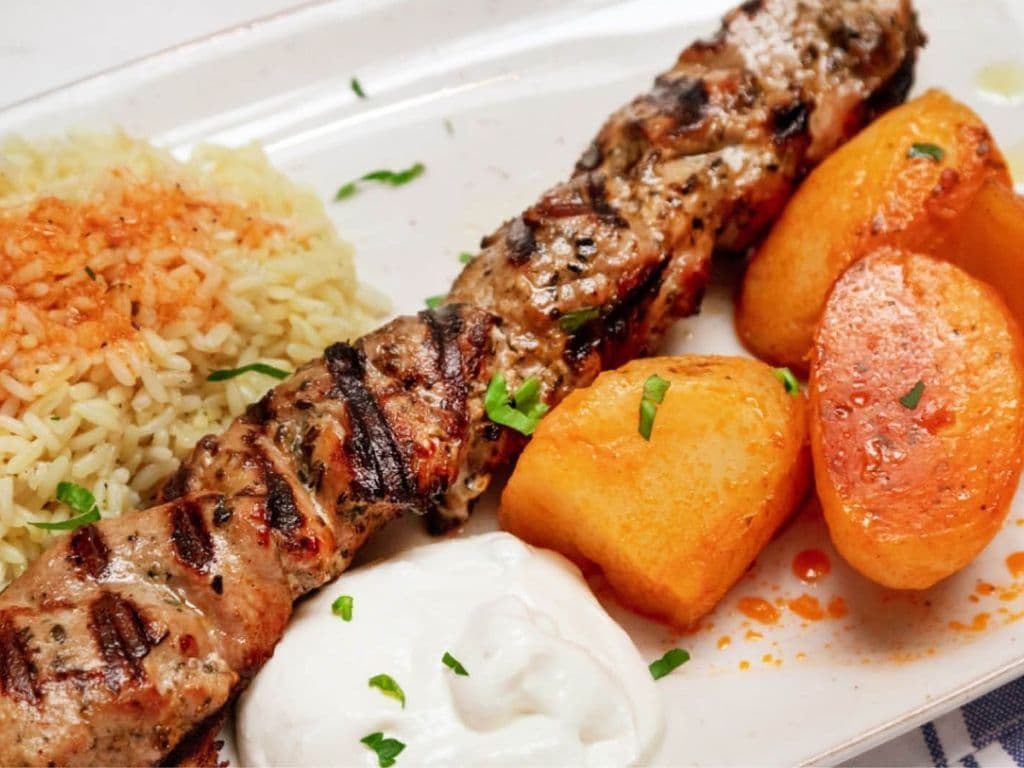 Classic Pork Souvlaki