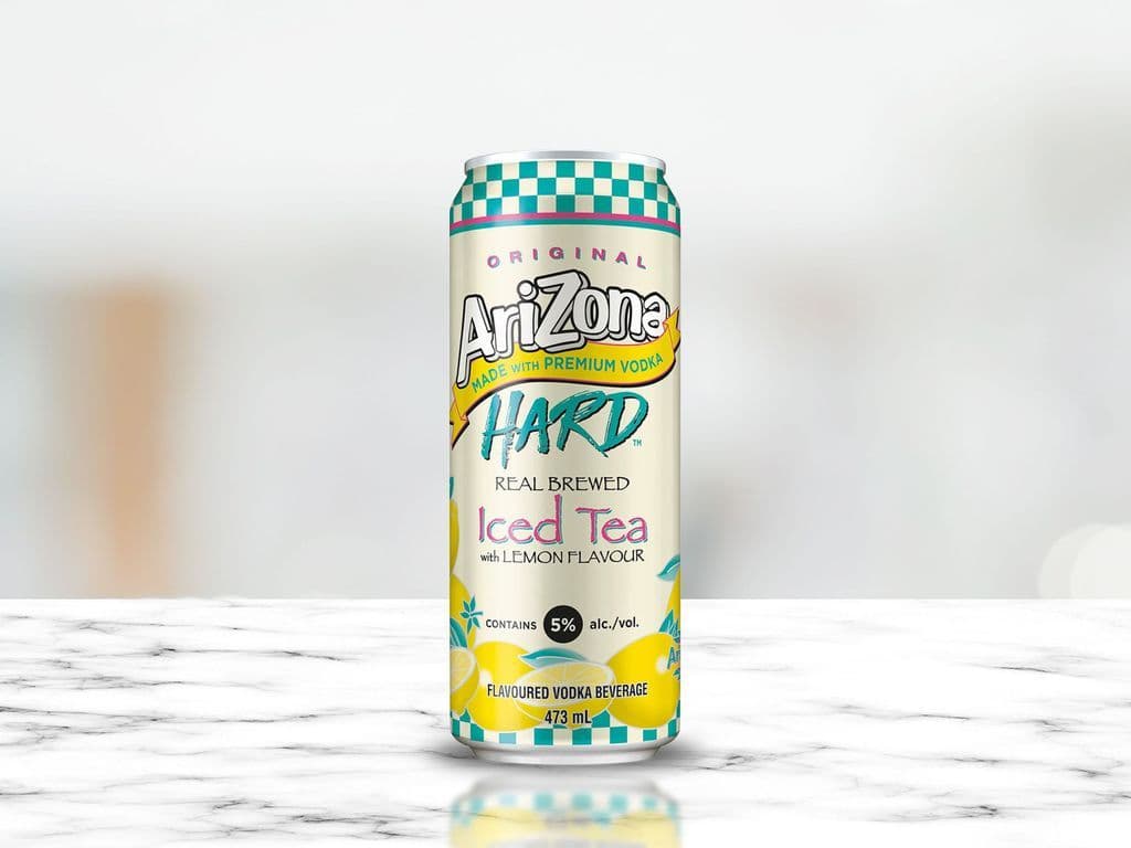 Arizona Hard Iced Tea with Lemon Flavour, 473mL (5.0% ABV)
