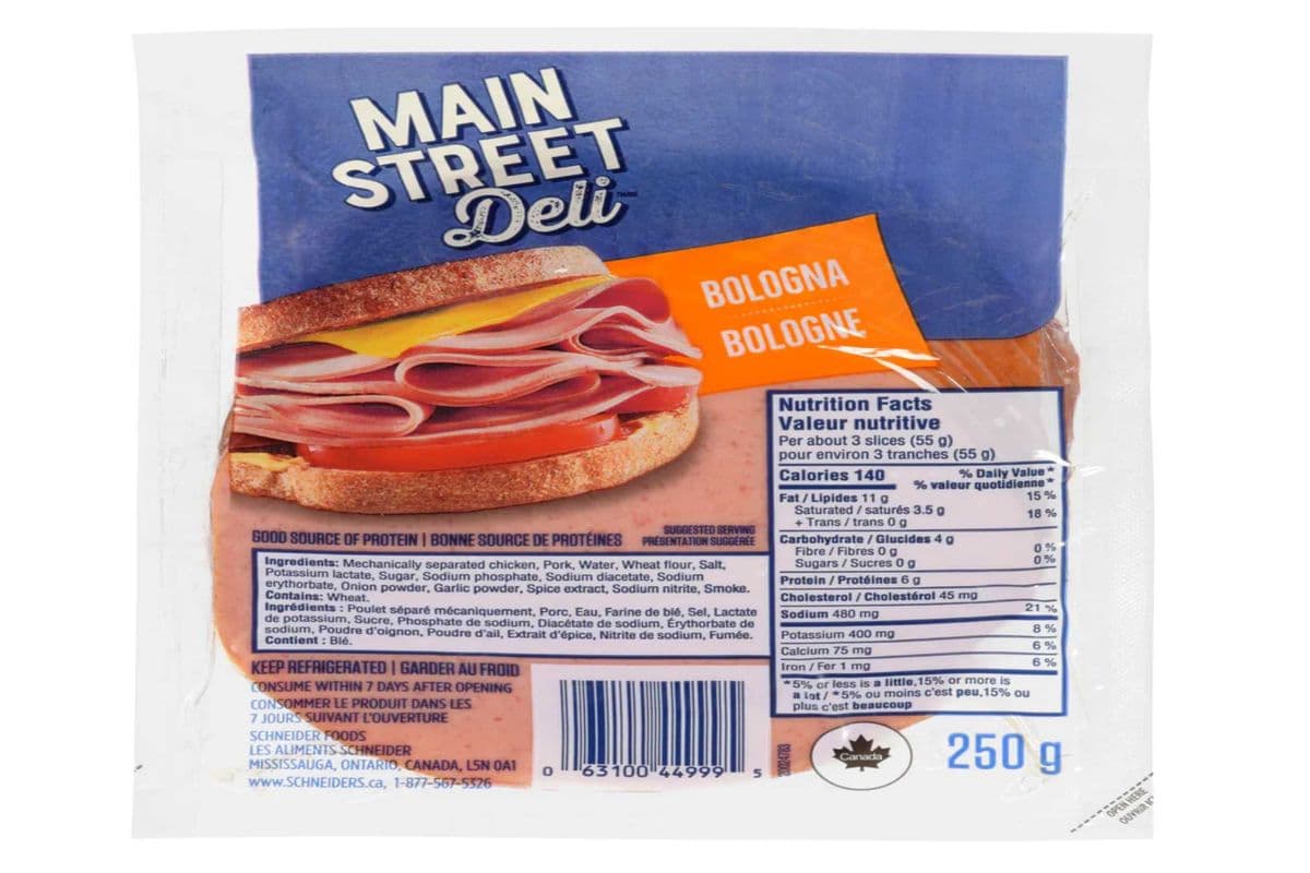 Main Street Deli Bologna 250 g (250g)