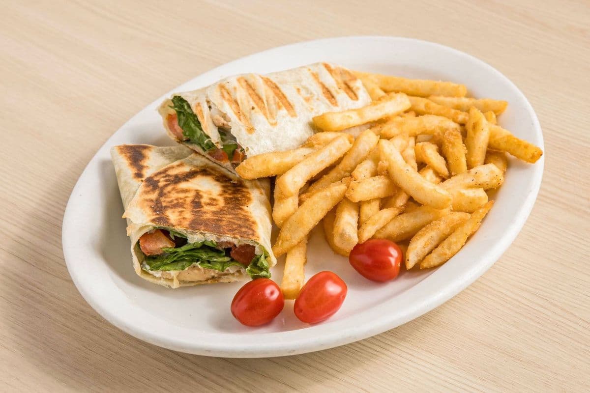 Chicken Souvlaki Wrap