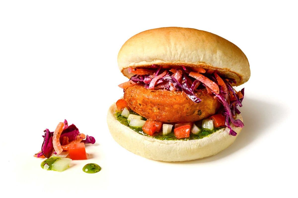 Aloo Tikki Slider (376 Cal)