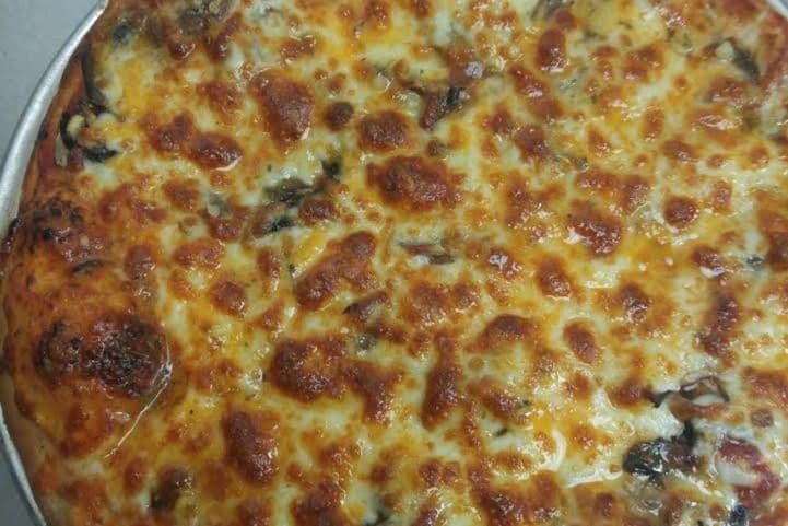 10" Pizza fromage extra champignons / 10" Pizza Cheese Extra Mushrooms