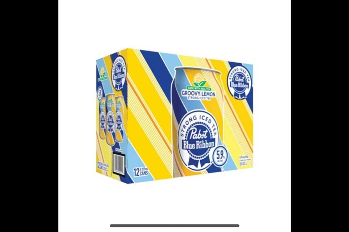 Pabst Blue Ribbon Strong Iced Tea 12 Can (12 x 355ML)