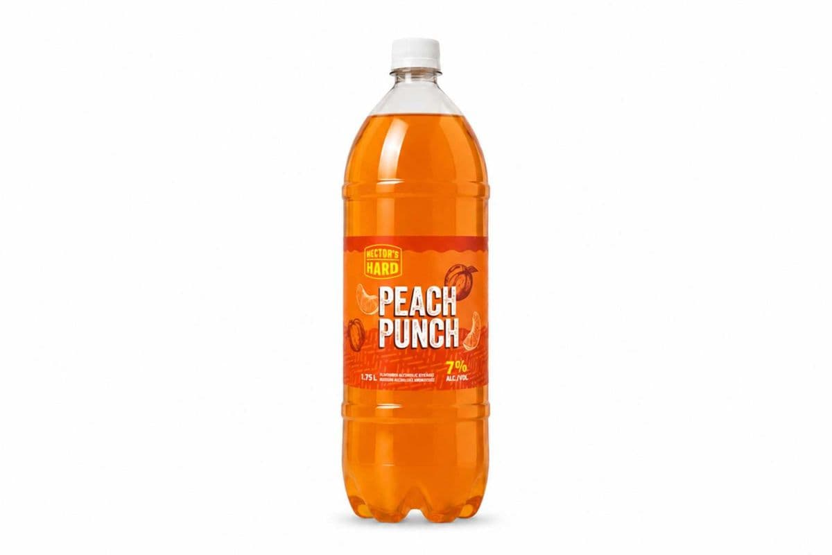 Hector'S Hard Peach Punch (1 x 1.75L)