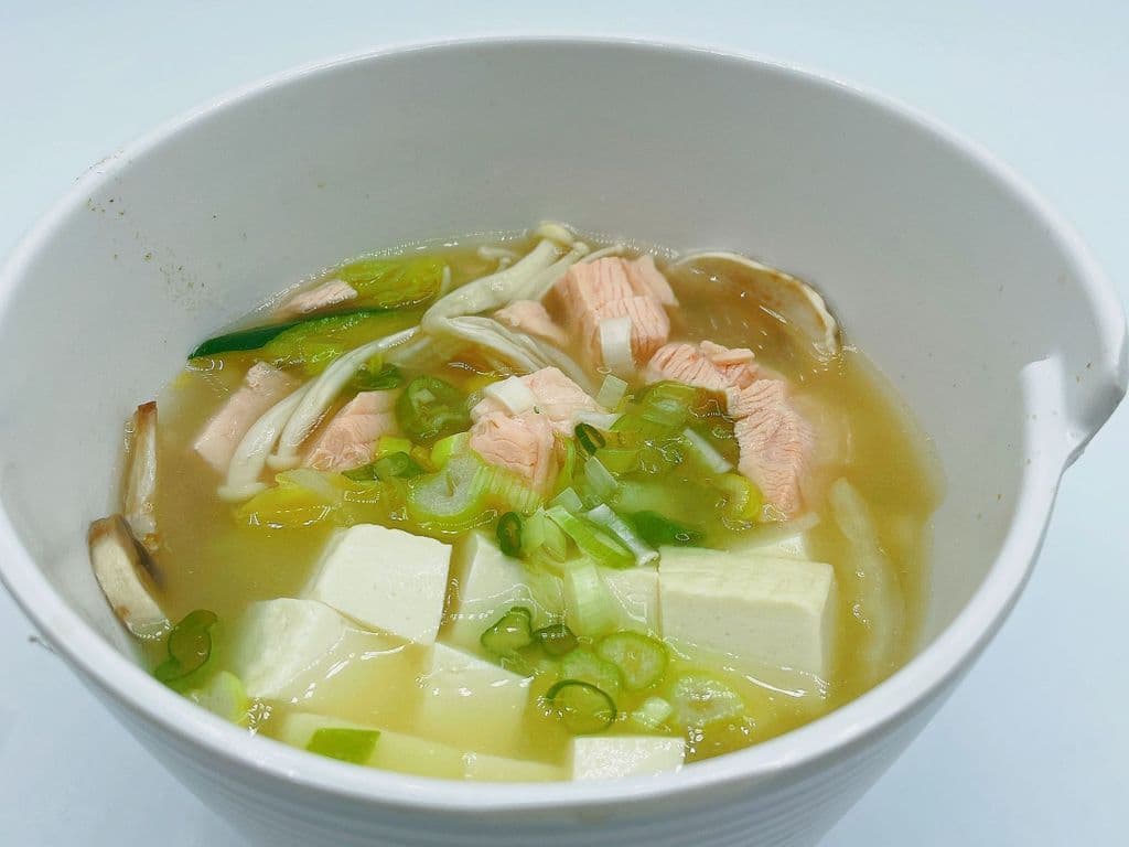 Salmon Veg Soup