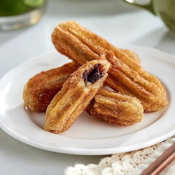 2 Pcs Chocolate Filled Churro Sticks