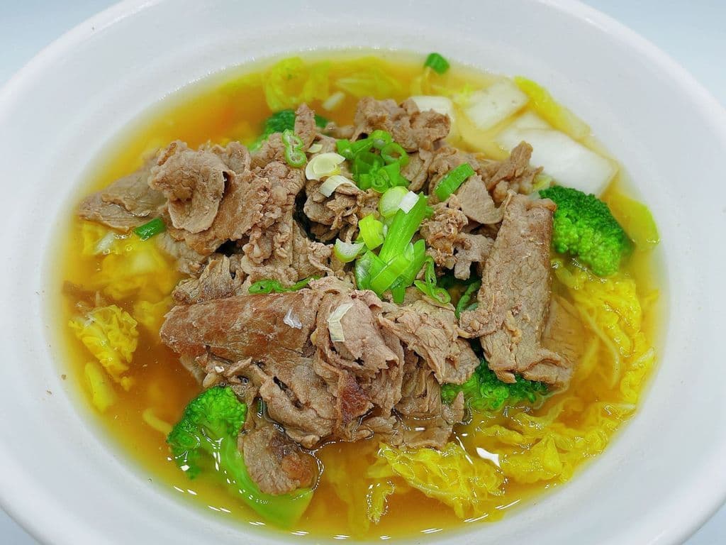 Beef in Udon Soup 