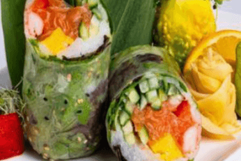 Maki de printemps au saumon