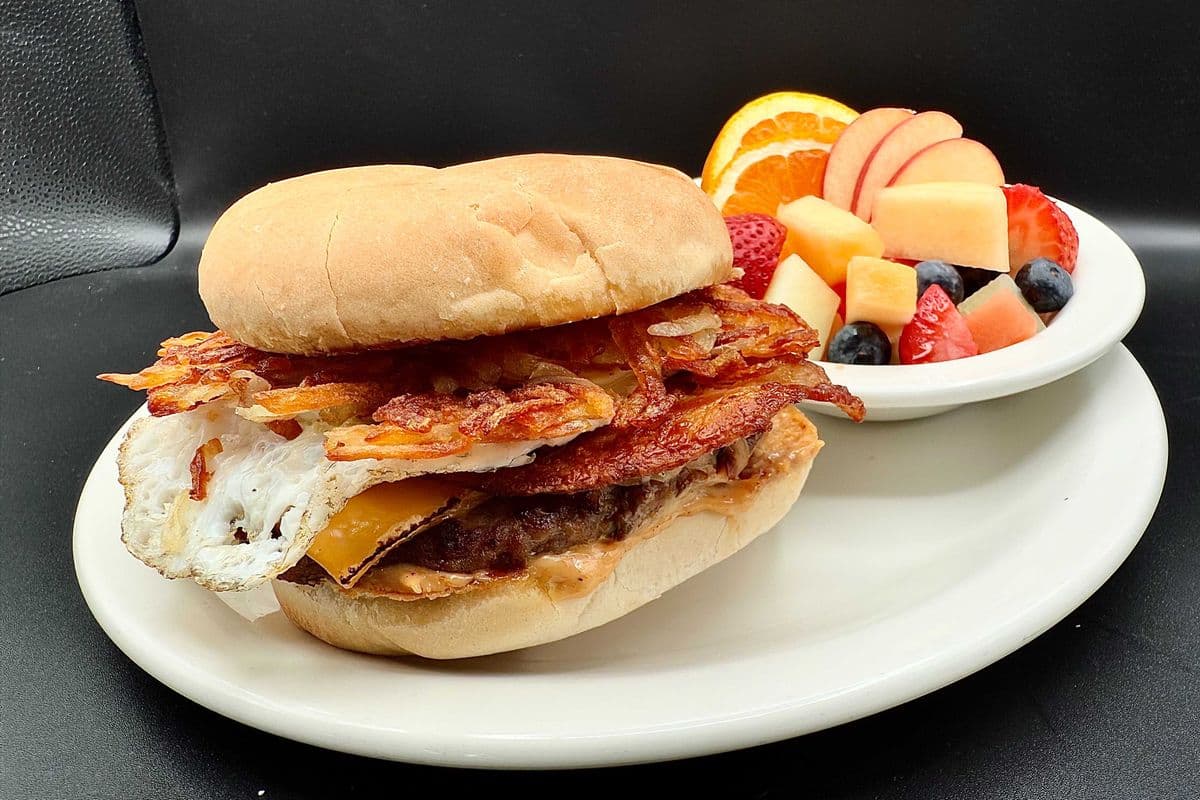 Breakfast Smash Burger