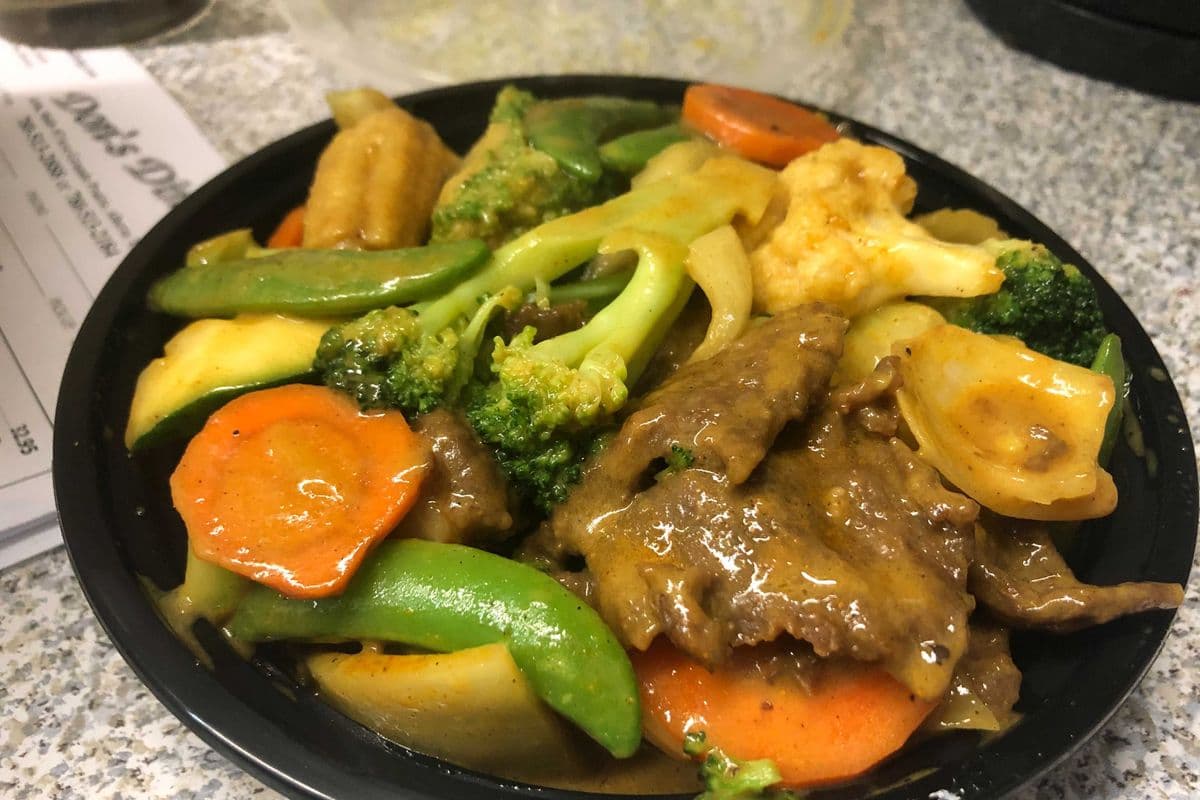 Curried Beef and Vegetables (Spicy)