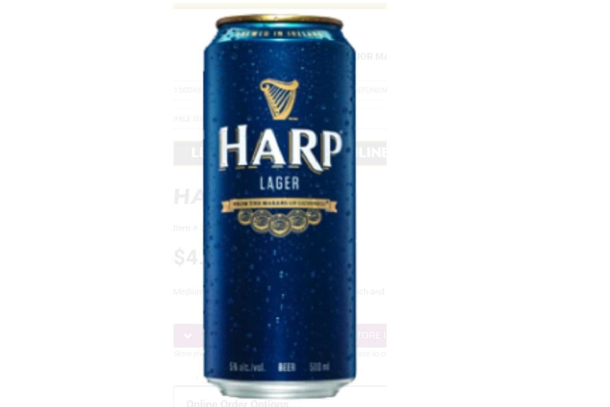Harp Lager-Ireland (1 x 500ml can)