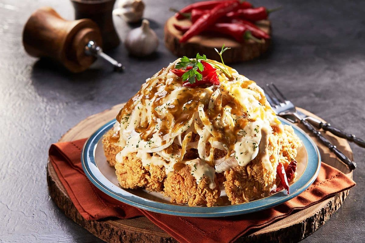 Hot Snow Onion Boneless Chicken