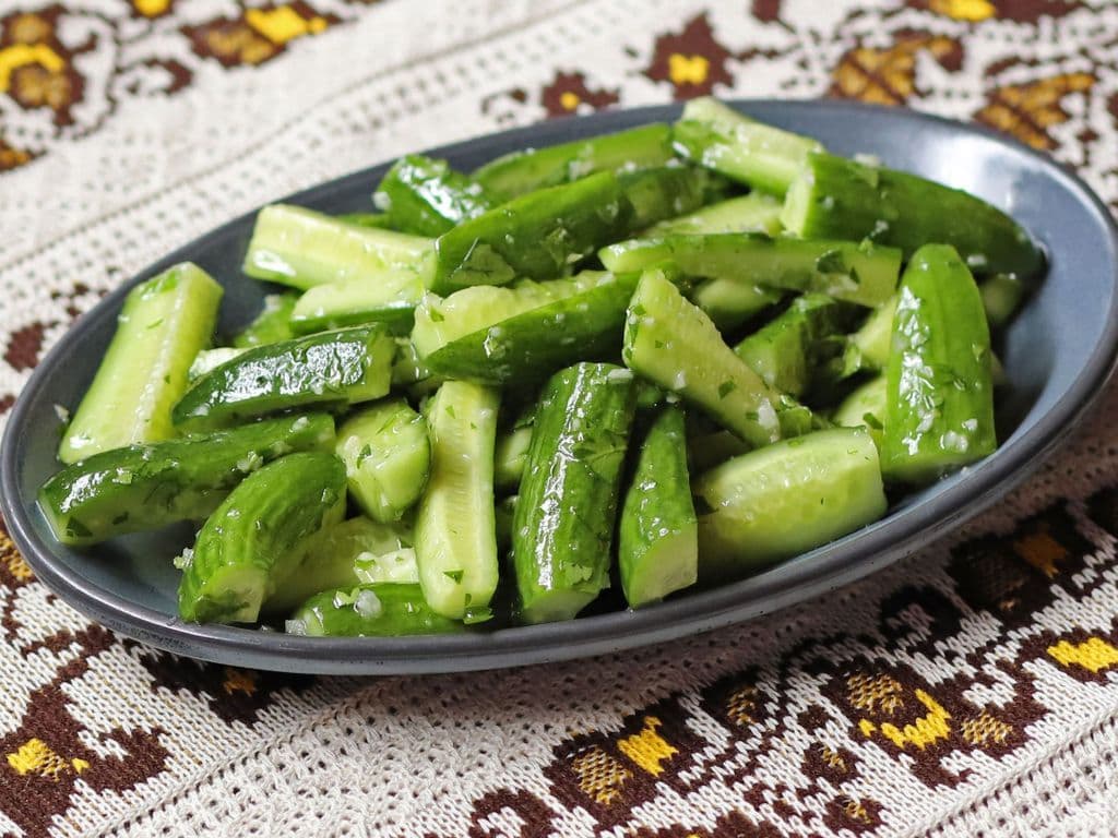 Marinated Cucumbers