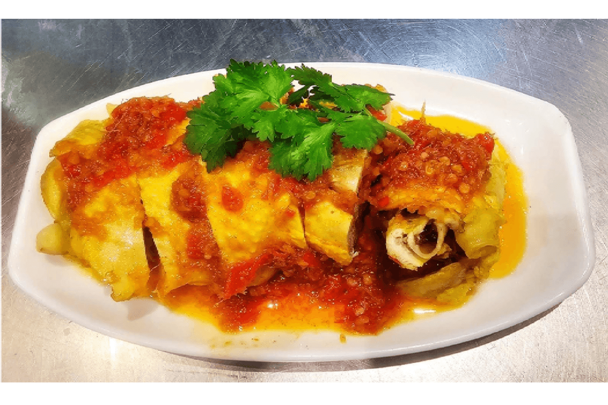 Sliced Chicken with Chili Sauce 馋嘴鸡