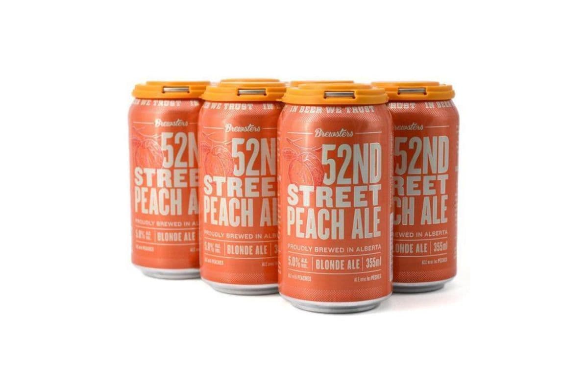 Brewsters 52nd Street Peach Ale (6 Cans) (1 x 355ML)