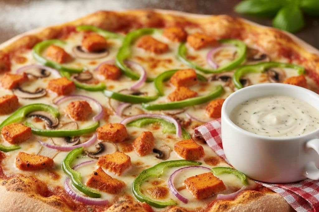 Tandoori Chicken Pizza