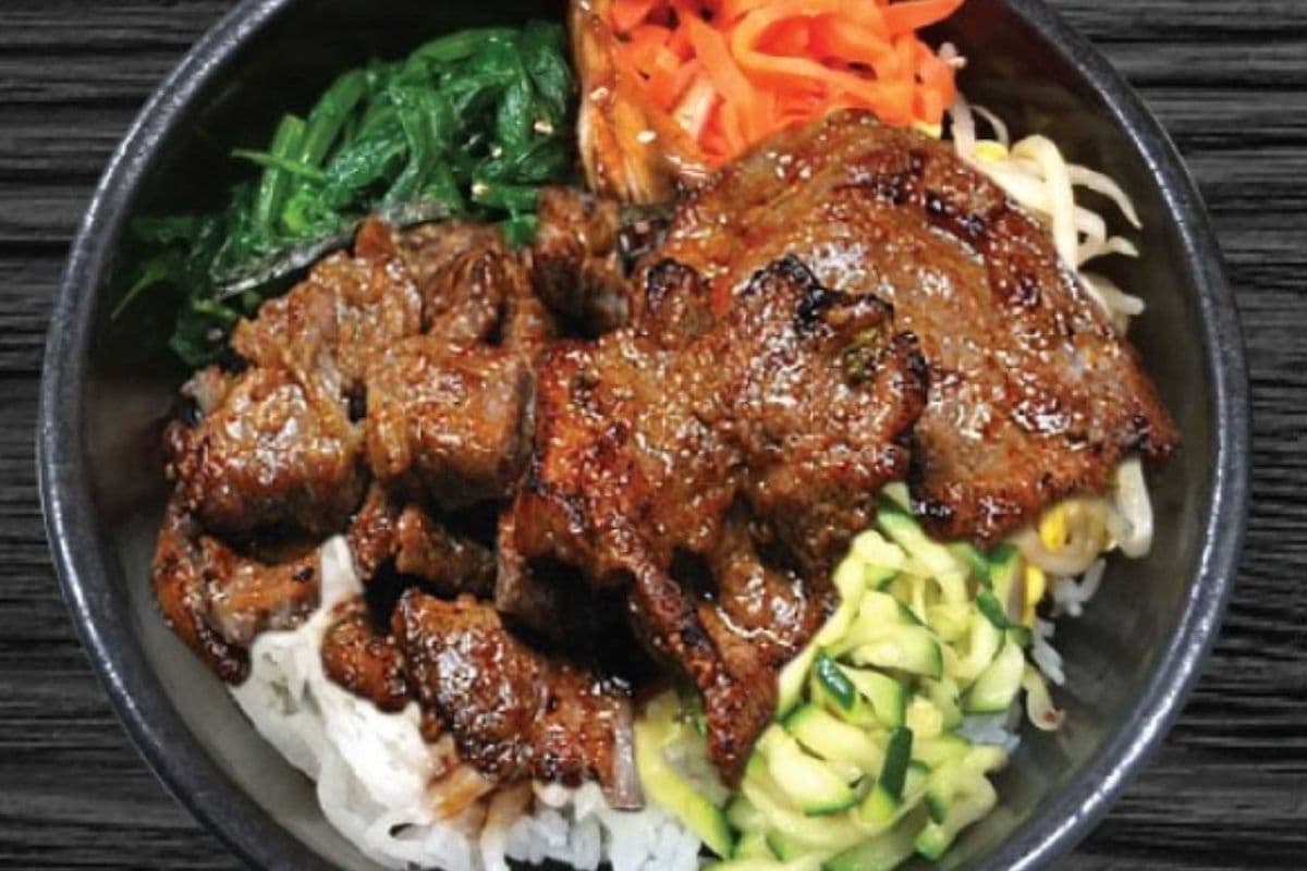 B6. Pork Kalbi Bibimbab