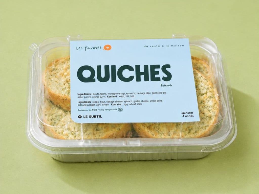 QUICHES VRAC 4 UNITES