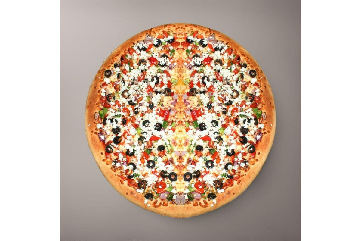16" Extra-Large Vegan Greek Fusion Pizza