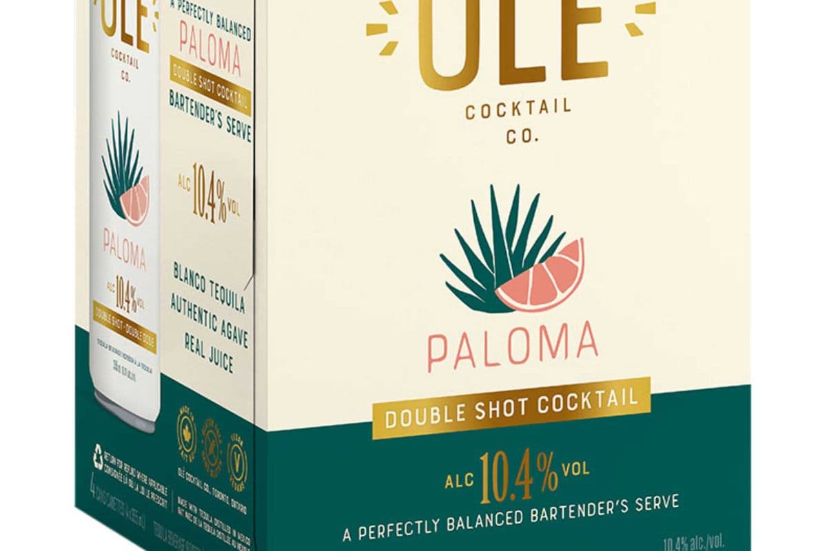 Ole Cocktail Co Double Shot Paloma (4 x 355ml)