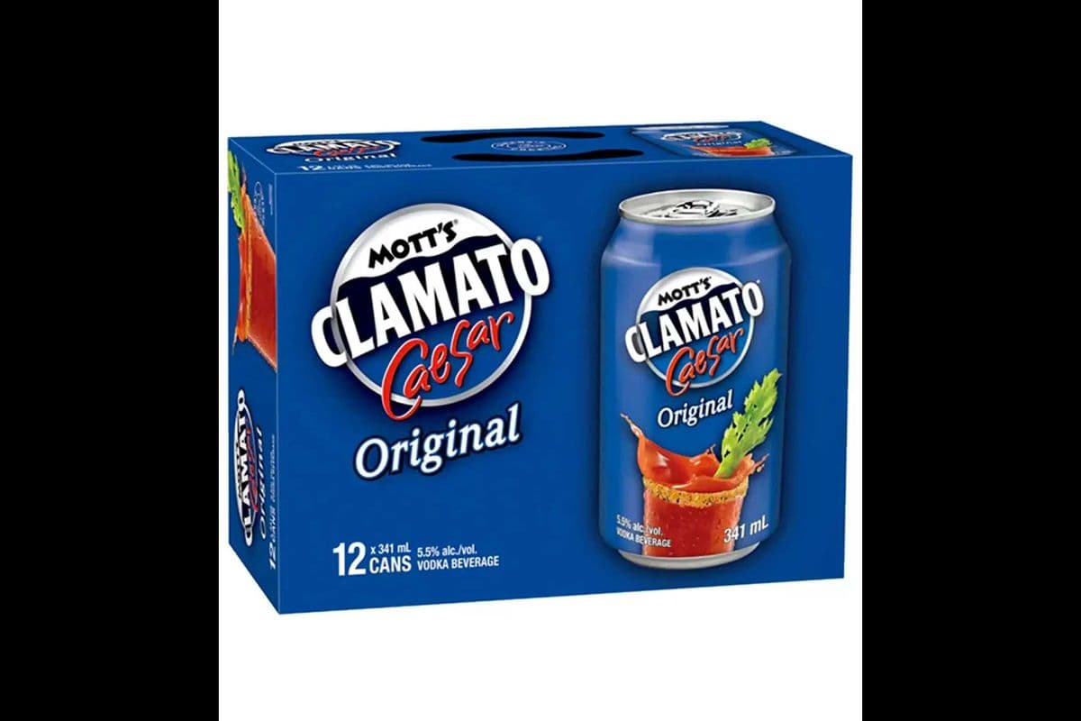 MOTT'S CLAMATO ORIGINAL-12 CAN (12 x 341ML CANS) (12 x 341ML)