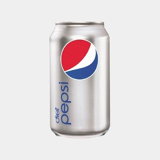 Pepsi diète canette