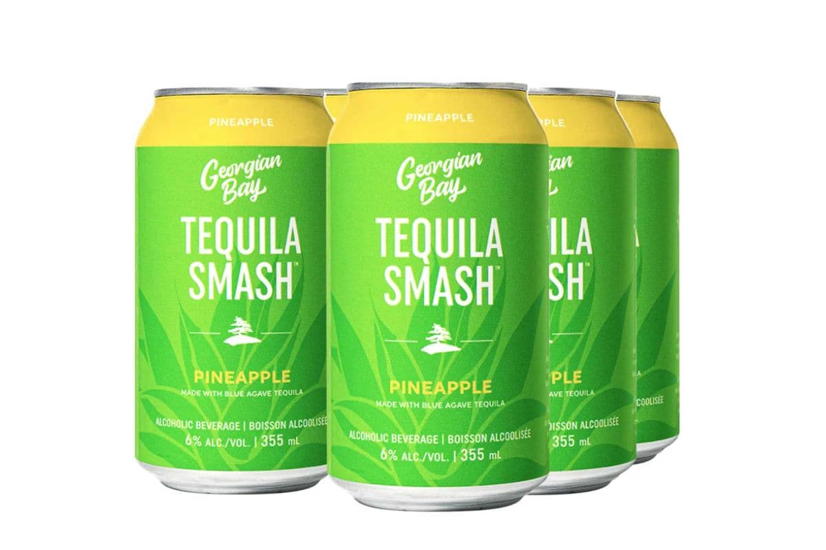 GEORGIAN BAY PINEAPPLE TEQUILA SMASH 6PK (6 x 355ml)