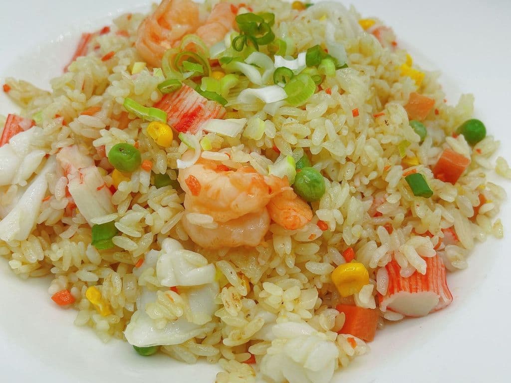 Seafood Fry Rice(D) **