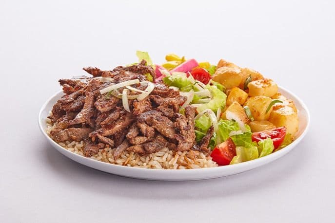 Beef Shawarma Plate