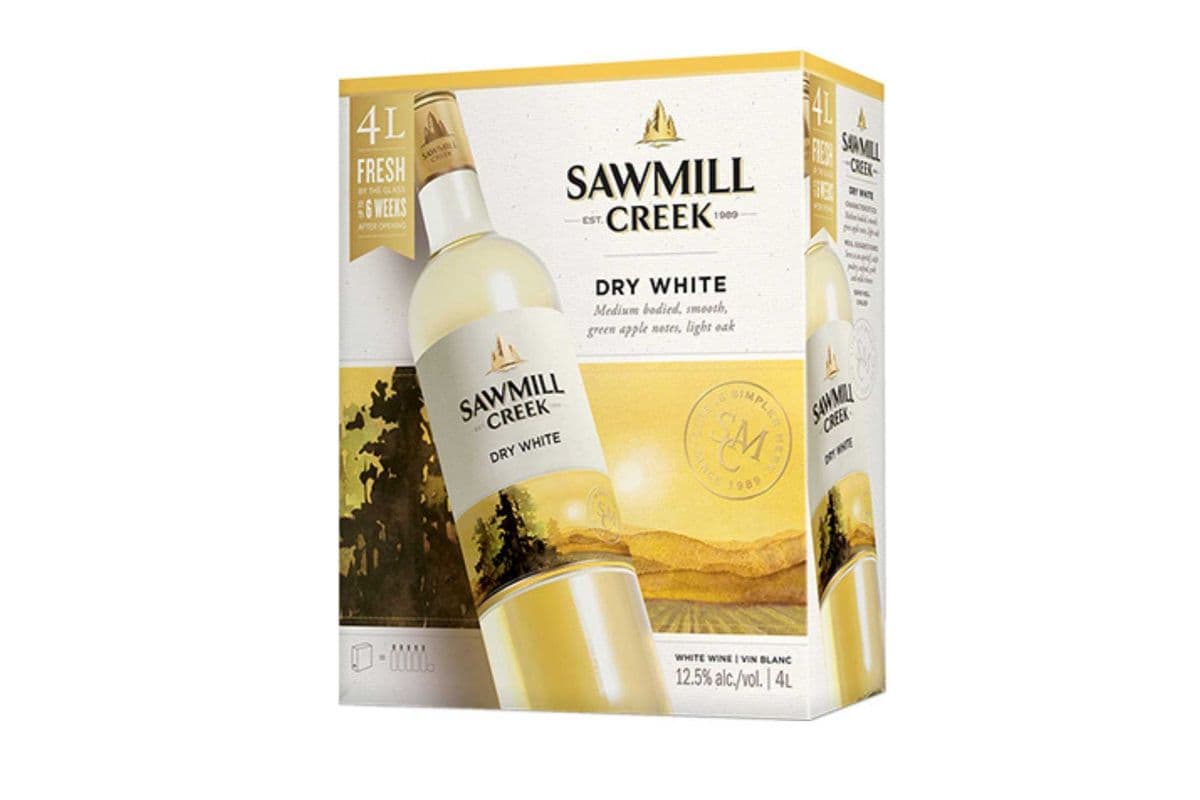 Sawmill Creek Dry White (1 x 4 L)