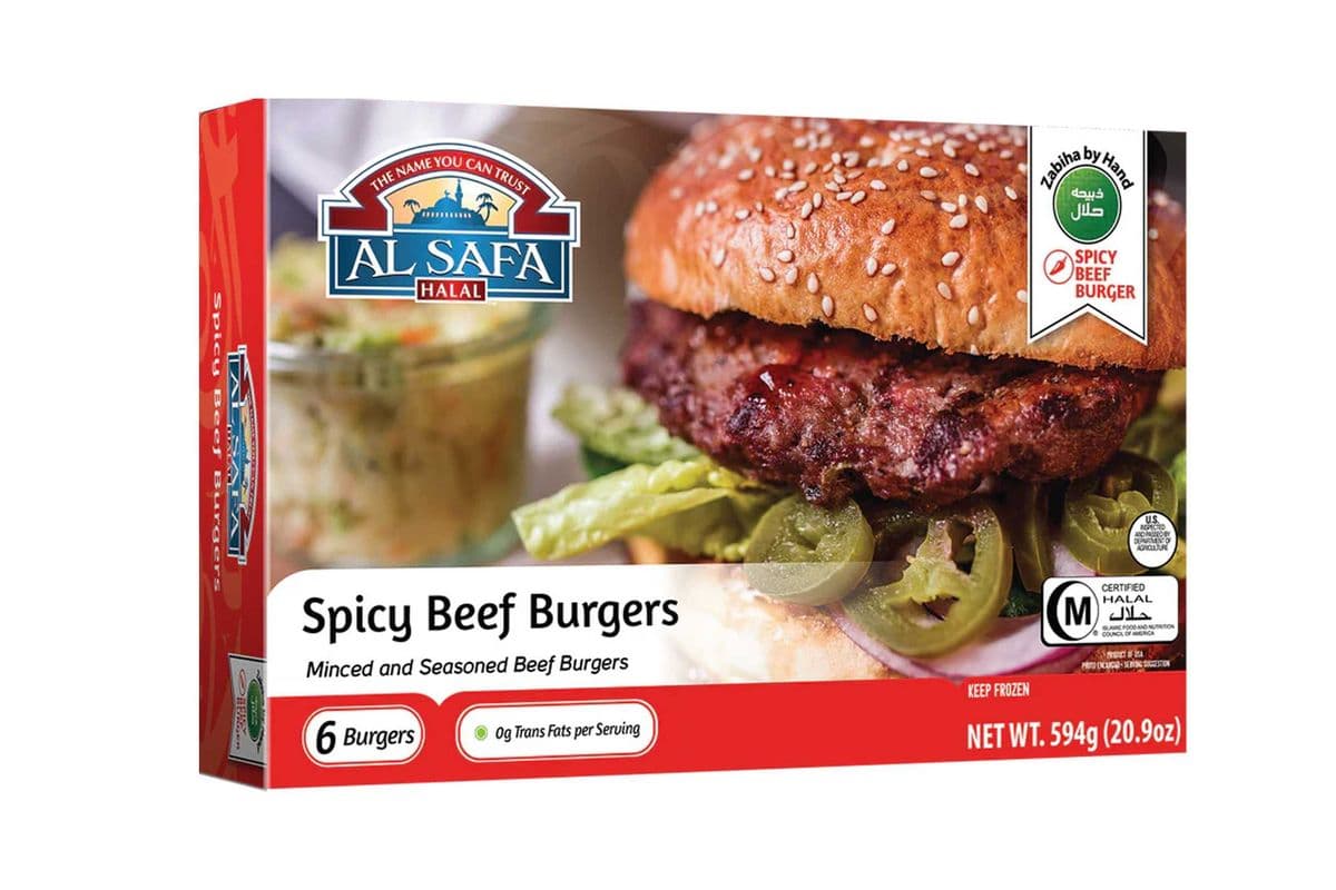 Al Safa Spicy Beef Burger (6 pcs)