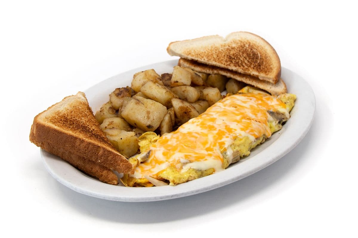 Mushroom Omelette with Cheese