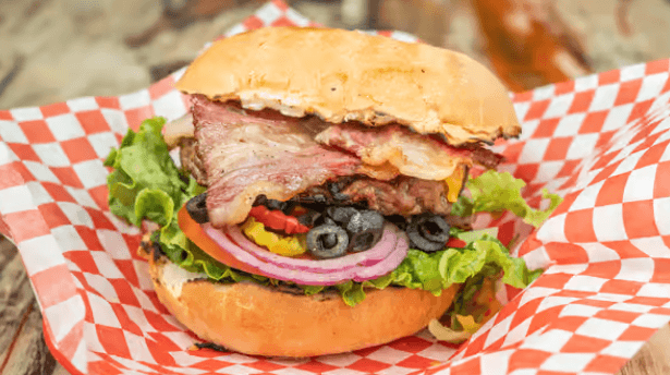 Beefy Bacon Cheddar Cheeseburger