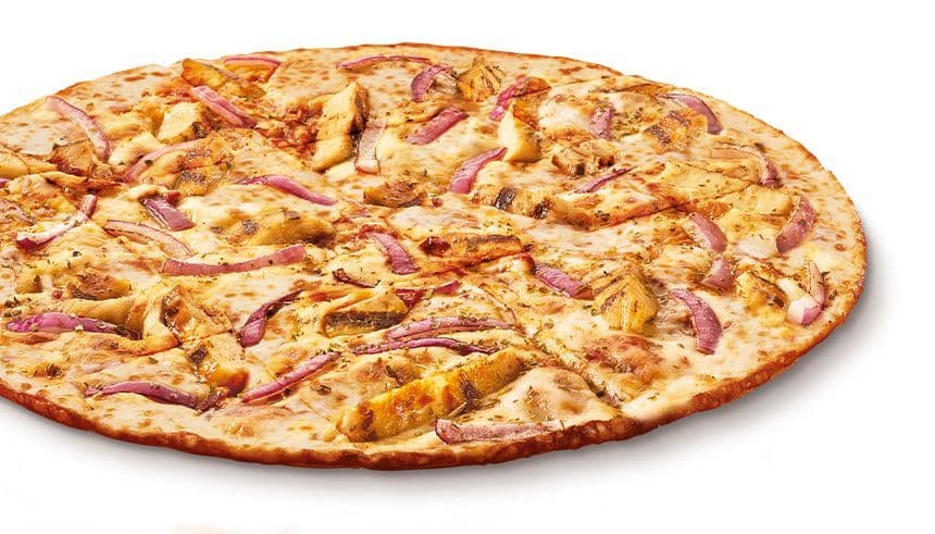 Medium Thin Crust BBQ Chicken