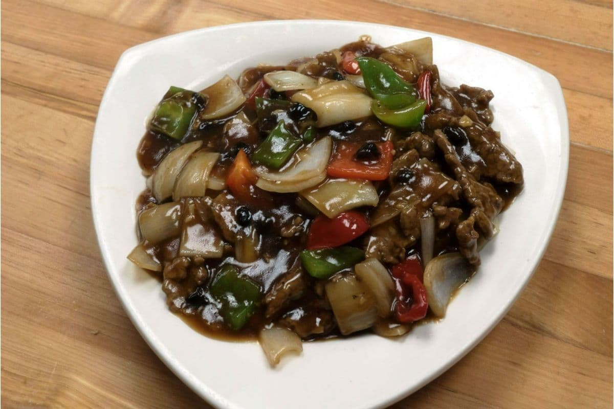 61. Beef in Black Bean Sauce