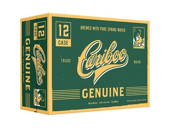 Cariboo Genuwine 12can, 355mL domestic (5.50% ABV)
